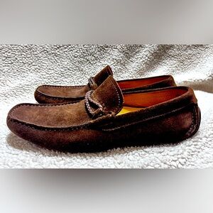 🔥MAGNANNI BROWN SUEDE SLIDES